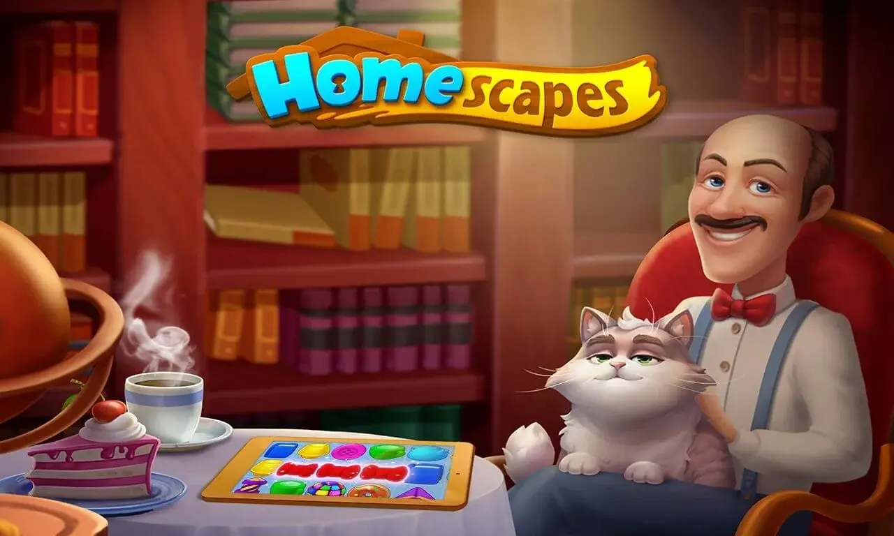 Homescapes MOD Apk v6.4.1 (Unlimited Stars, Live, AD-Free)