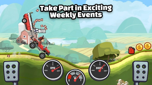 Hill Climb Racing 2 MOD APK 1.52.0 (Unlimited Money +999) Android