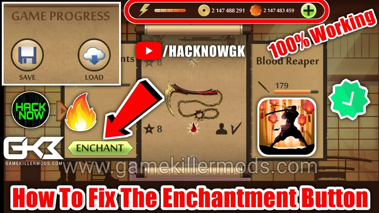 How To Fix The Enchantment Button in Shadow Fight 2